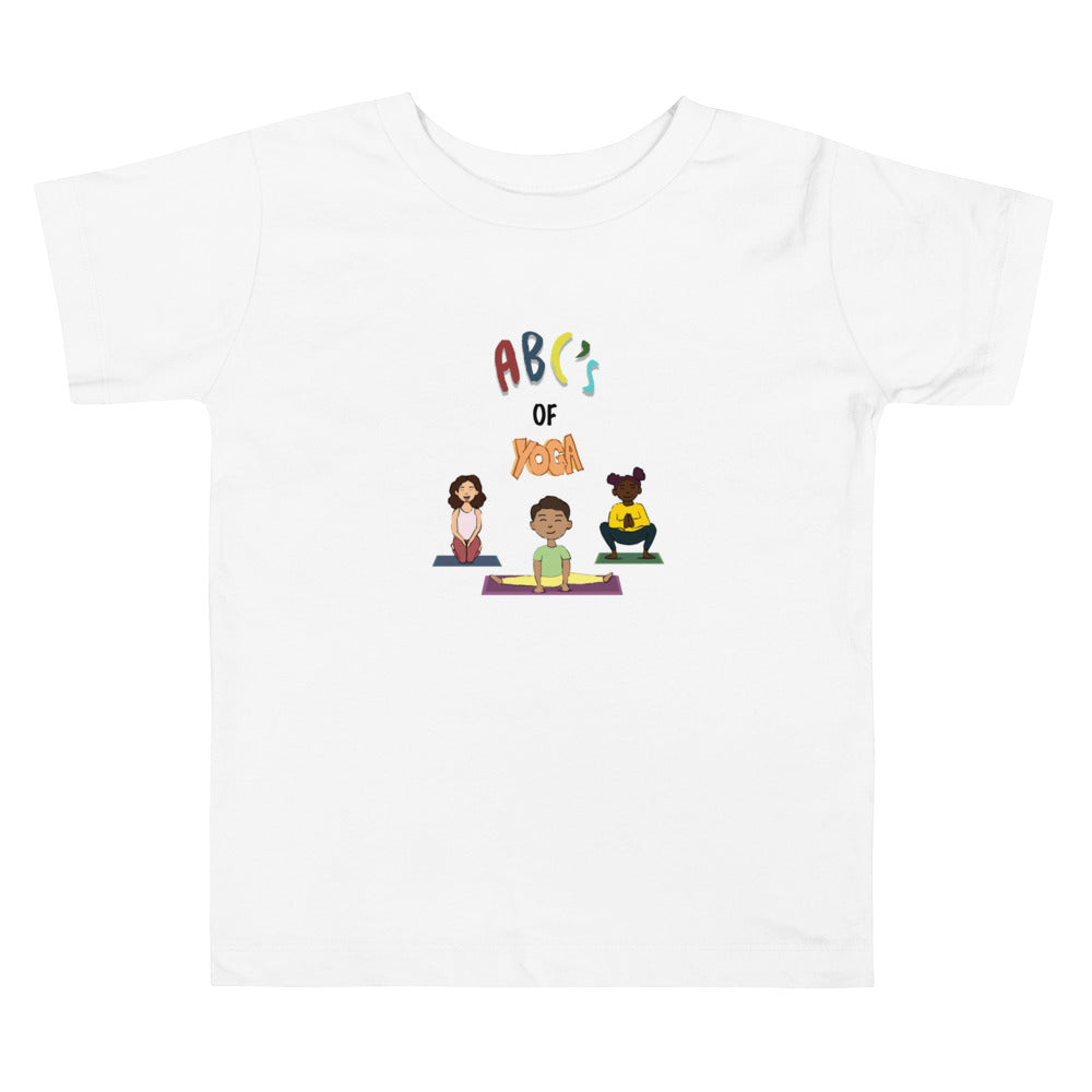 'ABC's Of Yoga' Toddler Short Sleeve Tee